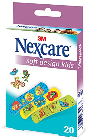 Nexcare Happy Kids Pflaster, 19 mm x 72 mm, 20/Packung