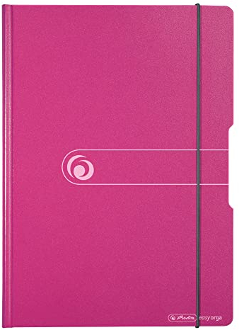 Herlitz 11226628 Klemmbrettmappe PF A4 beere