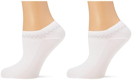Nur Die Damen Füßlinge Feines Schuhsöckchen, Gr. 39/42, Weiß (weiß 30)