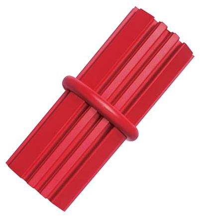 KONG Dental Stick - Für die Zahnpflege von Hunden - Befüllbares Kauspielzeug - Reinigt Zähne & Zahnfleisch - Hergestellt aus strapazierfähigem Naturkautschuk - Für Kleine Hunde