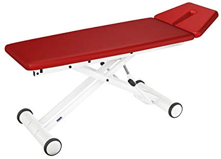 HWK Therapieliege Solid Massageliege Massagebank Hydraulik 2-TLG, 65 cm