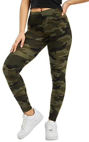 Urban Classics Dam kamo leggings för kvinnor