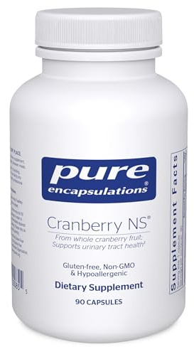 Pure Encapsulations Cranberry NS | Hypoallergenic Supplement to Support Urinary Tract Health | 90 Capsules