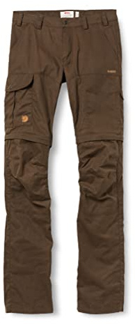 Fjällräven 81463 Karl PRO Zip-off Trousers M Pantaloni Sportivi Uomo Dark Olive 44