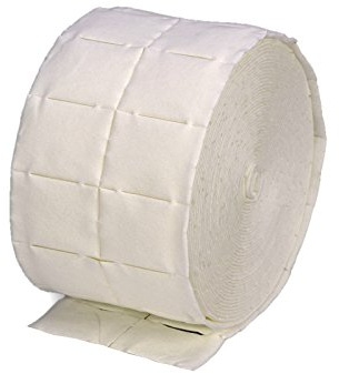 Acol Store Rouleau de 500 tampons en cellulose prédécoupés