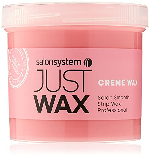 Salon System Just Wax Ideal Cream Wax for Short/Stubborn Hair 450g