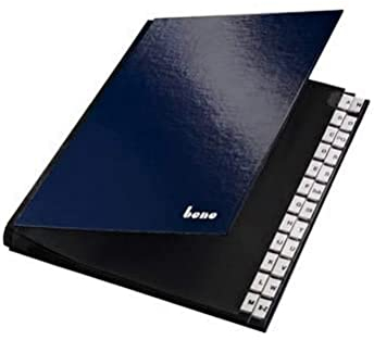 Bene 85214DBL Premium-Pultordner, dunkelblau