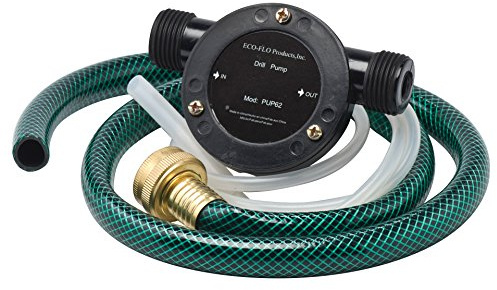 ECO-FLO Products PUP62 Water Transfer Drill Pump Kit, 300 GPH