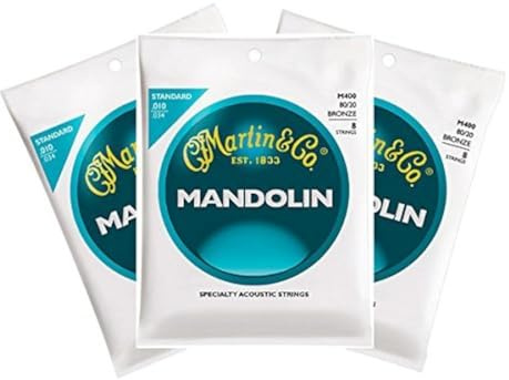 Martin M400 Mandolin Strings - Three Pack
