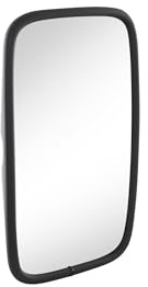 HELLA 8SB 003 614-001 Außenspiegel - Kunststoffgehäuse - schwarz - Breite: 184mm - Höhe: 305mm - beidseitig