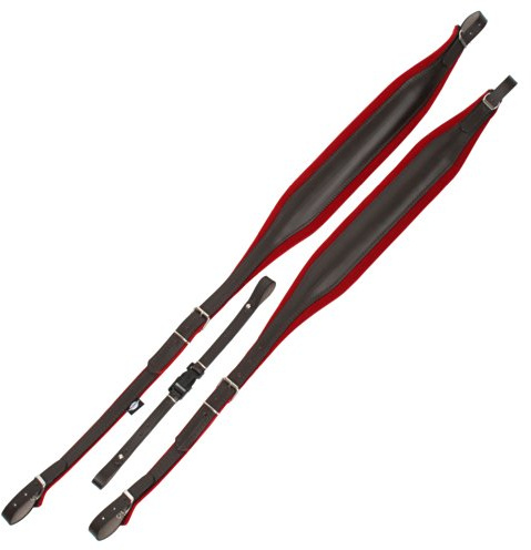 Alpenklang Accordion Straps for 72/96 Bass Accordion Red/Brown