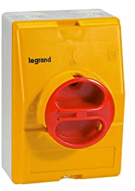 022172 - Interrupteur Sectionneur De Proximité Rotatif Legrand 3p Triphasé 20a - étanche Ip65