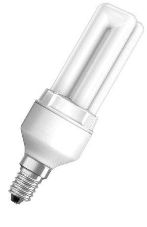 Osram 942845 Dulux Superstar Stick 5 W/825, entspricht 30 Watt, Sockel E14 Energiesparlampen in Röhrenform, warmweiß