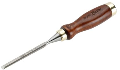 Stanley 2-16-383 Bailey Chisel, Silver/Brown, 8 mm