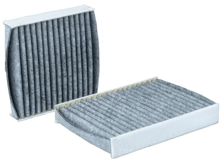 PURFLUX Filtre d'habitacle AHC245-2 Filtre à charbon actif Hauteur: 32 Largeur: 158 Longueur: 155 Compatible avec PEUGEOT 207 3/5 portes WA, WC 208 I 3/5 portes CA, CC 2008 Break CU 207 CC WD, DS