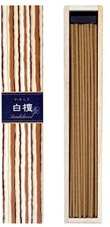 nippon kodo Kayuragi Incense Sticks - Sandalwood, Japanese Quality Incense