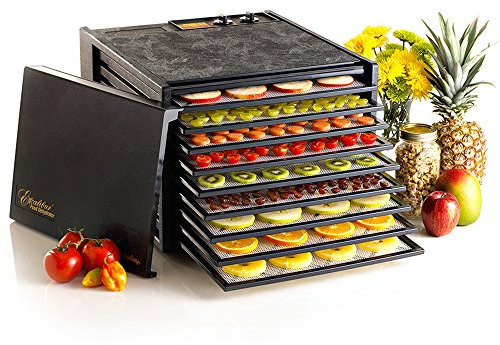 Excalibur 4926T BLK Déshydrateur 600 W Polycarbonate