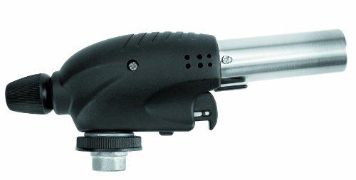 IBILI CABEZAL SOPLETE Profesional, Stainless Steel, Argento/Nero, 16.5 x 5 x 5 cm