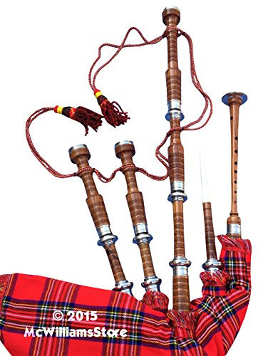 McWilliams Dudelsack, Dudelsack für Anfänger und Erwachsene, bereit zum Spielen, mit komplettem Zubehör