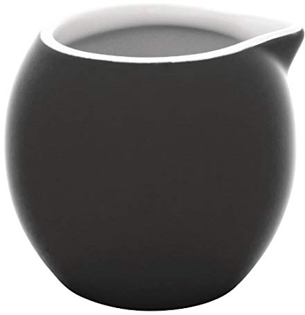 Olympia Coffee Milk Jug Charcoal 70ml 2.36fl oz Set of 6 - Reusable Mini Creamer Pitcher CM757