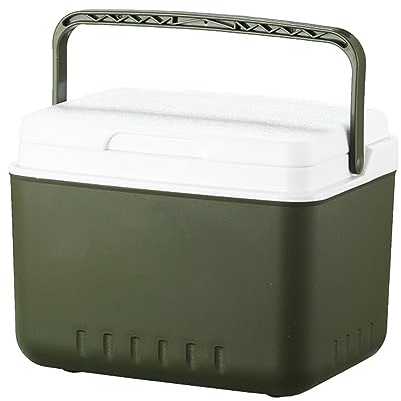 KOBONA Kühlbox 6L Eisbox,Auto Mini Kühlschrank,Picknick Kühlschrank,tragbarer Eiskübel,kompakt,isoliert,for Strand,Picknick und Camping,auslaufsichere Reise Kühlbox