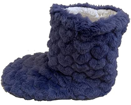 Zapatillas altas cálidas para mujer y hombre, botas de casa de invierno, botas de cabaña de felpa, zapatillas de invierno unisex, cómodas y cómodas, para interiores y exteriores