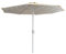 Happy Garden Gerader Sonnenschirm BANDOL rund 2,70m Durchmesser gelb gestreift