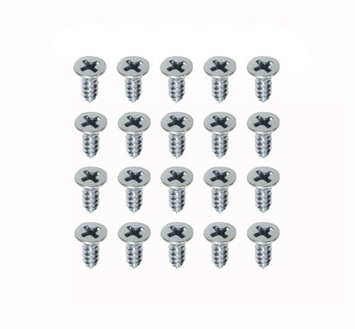 The Stop Shop Window Felt Mounting Screws Set, 20 Pieces