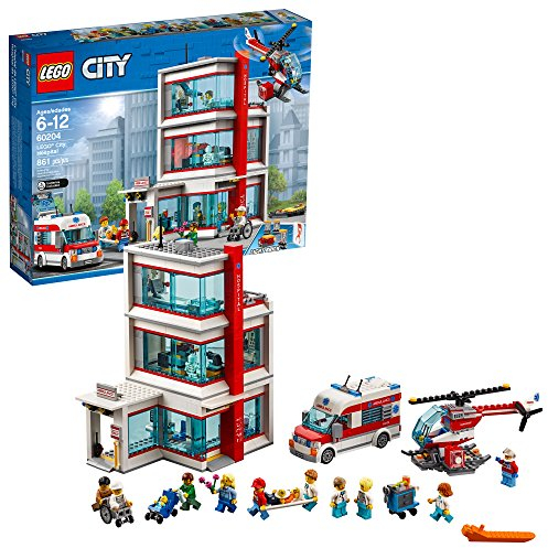 LEGO City 60204 - Stadtbewohner Krankenhaus (861 Teile)