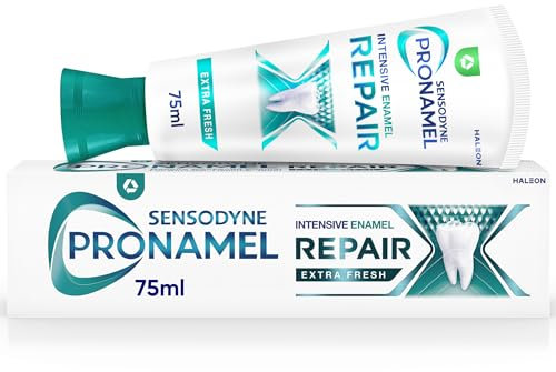 Sensodyne Pronamel Toothpaste, Intensive Enamel Repair Toothpaste Formula, Extra Fresh, 75ml