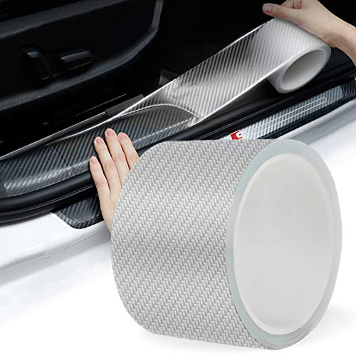 Storystore Car Door Edge Guards, 2.7In x 33Ft Door Sill Guard Protector, Anti-Scratch Adhesive Tape, Automotive Anti-Collision Strip for Car Door Edge/Front and Rear Bumper/Door Sill Protector