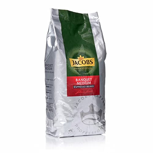 Jacobs Banquet Medium Espresso Ganze Bohne 8 x 1 kg, 8 kg