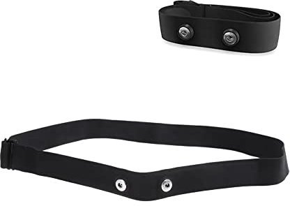 TALAFIT Herzfrequenz-Monitor Ersatzgurt, Herzfrequenz-Monitor Brustgurt Ersatzband kompatibel mit sendern Wahoo Tickr Garmin Polar
