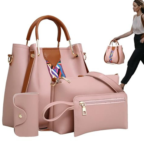 Generisch Handtaschen für Damen,Damenhandtaschen - Umhängetaschen,Umhängetasche für Damen, Umhängetasche und Handtaschen, Damen-Schultertaschen mit Tragegriff