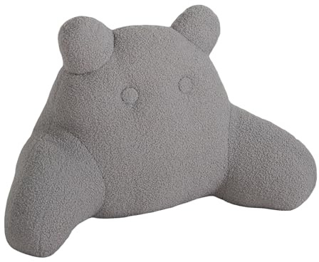 Mingfuxin Coussin de lecture pour enfants et adultes, coussin de lecture pour canapé-lit, coussin de soutien du bras et du dos avec housse amovible, coussin de lecture doux et confortable pour se