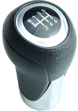 Newtown2700-parts Schalthebel Schaltknauf kompatibel für Mazda 3 5 6 CX-7 MX-5 6 Gang glatt R1