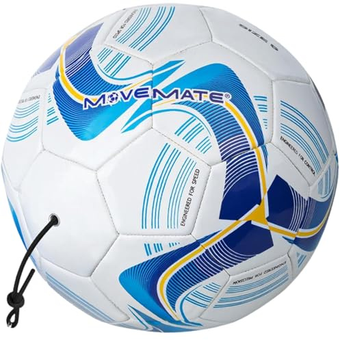 MOVEMATE Palla di ricambio da calcio con corda, 370 g
