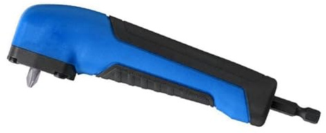 Eieenotee 1 Pz Cacciavite Elettrico Strumento di Tornitura Blu Multifunzionale Potente Strumento Angolare Accessori Adattatore per Trapano A 90 Gradi