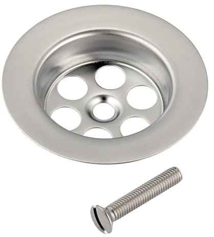 Schläfer | Grille d'Évier Inox Ø 70 mm Type Gattinara - Rosace de Bonde 1 1/2 avec Vis Longue M6 x 70 mm - 4397194 - Crépine à Visser pour Cuisine et Buanderie - Made in Italy