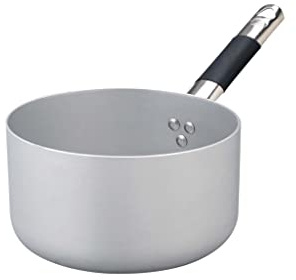 Pentole Agnelli, ALMC105PIC20, Casseruola Alta, Fondo a Induzione con 1 Manico Cool, Acciaio, Argento