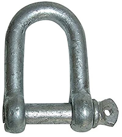 Merriway BH04300 M10 brillante acero zincado tipo grillete