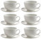 Maxwell & Williams 6er Set Jumbotassen Cashmere weiß Porzellan für 450ml