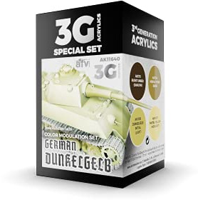 (AK11640) – AK Interactive – German Dunkelgelb Modulation Set