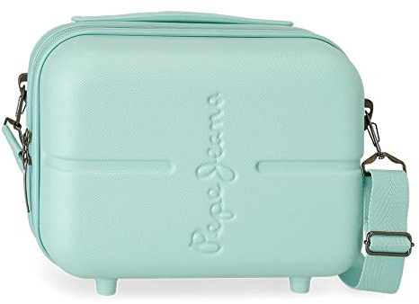 Pepe Jeans Highlight Kulturbeutel mit Umhängetasche, 29 x 21 x 15 cm, blau, 29x21x15 cms, Anpassbare Kulturbeutel mit Umhängetasche