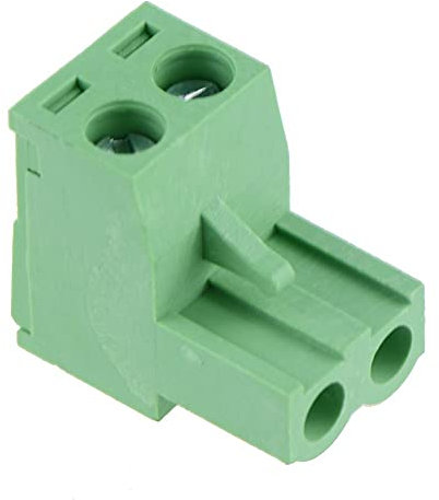 5 x 2-Way Plug-In PCB Screw Terminal Block 5.08mm Electronic Components