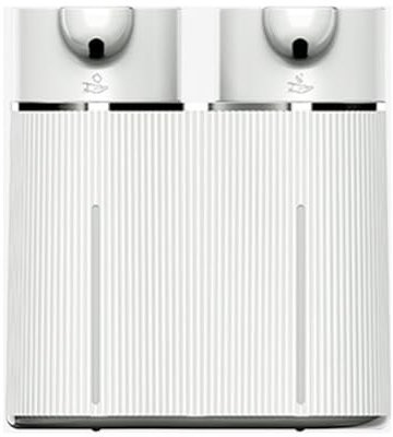 Nsssunnre Double- Automatic Foam+Liquid Soap Dispenser Wall-Mounted USB Rechargeable Disinfectant Distributor Infrared Sensor