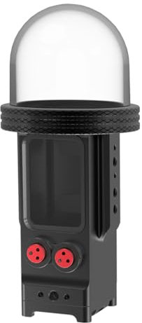 CS PRIORITY Compatible for Pocket 3 Aluminum Alloy Waterproof Housing Case 80M Diving Multi Functional Camera Protective Shell (Standard Version)