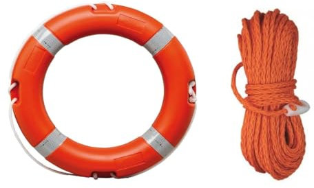 CG94 - Flotador anular más cima flotador reglamentario 30 m náutica de recreo