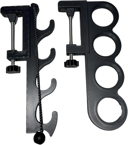 Fishing Rod Holder for Truck Quick-Release Fishing Rod Holder for Truck Beds - Compatible with Tonneau Covers (Circle Standard)