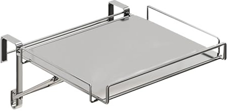 Organizador de puerta de armario – Estante colgante plegable, gancho multicapa, toallero de barra para ahorrar espacio | Práctico organizador de puerta para cocina, dormitorio, balcón, vajilla, hogar